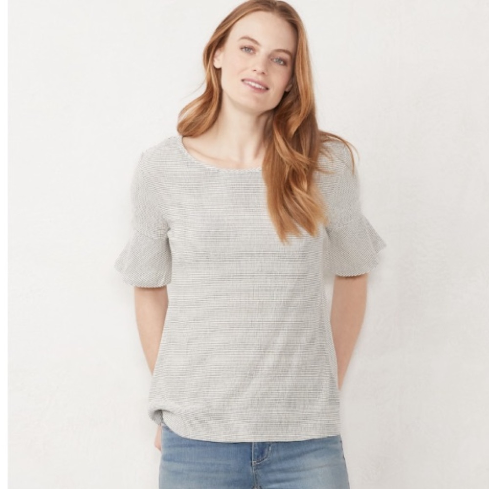Lauren Conrad Bell Sleeve Tee